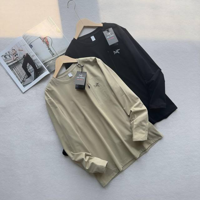 New Arrival Arc'teryx 25Ss new fall crew neck long sleeve, a classic and timele