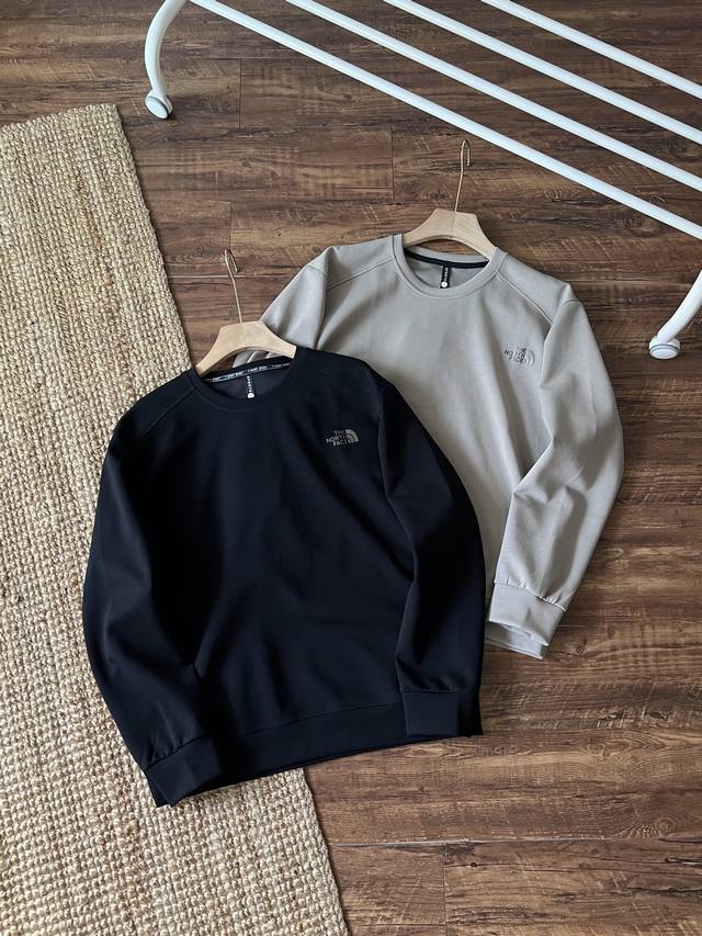 Tnf The North Face Space Cotton Autumn Round Neck Casual Long Sleeves, combining