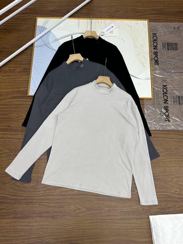 Kolon three-color warm base shirt Kolonsport Kolon three-color winter top-level