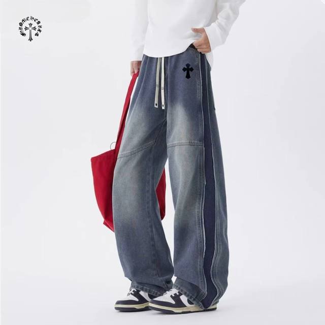 Chrome Hearts Overseas Edition 25Ss New Two-Color Heavy Washed Embroidery Americ