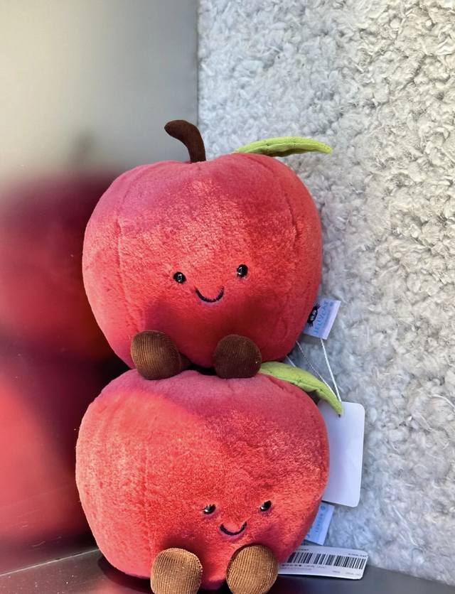 Jellycat Fun Red Apple is currently hiking in Canada. She just completed a white