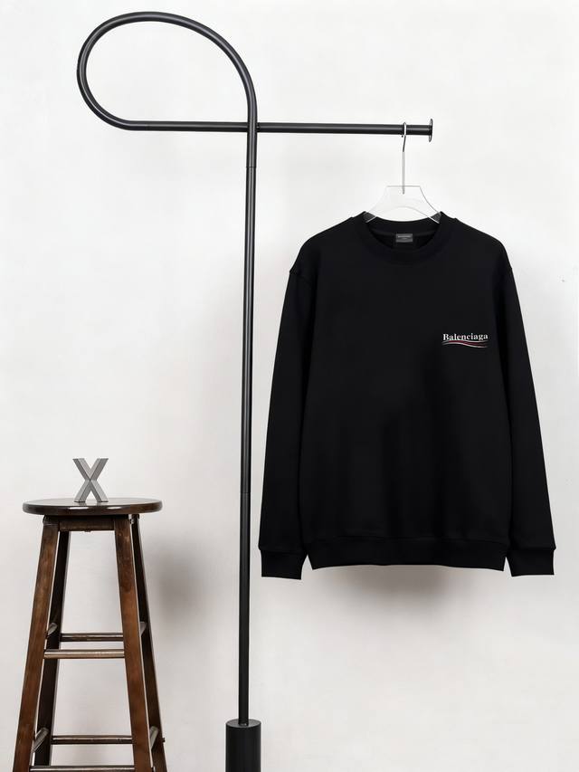New arrivalBalenciaga Cola Crew Neck SweatshirtBalenciaga couple's cola wave fun