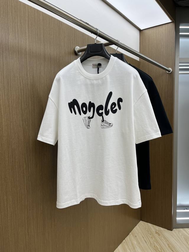 Mon Ss New Summer Collection: The latest collection of logo short-sleeved T-shir