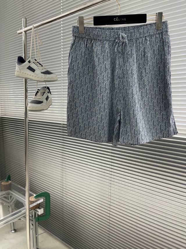 Shorts Top -Dio 25Ss New Contrast Color Piping Silk Twill Drawstring Elastic Wa