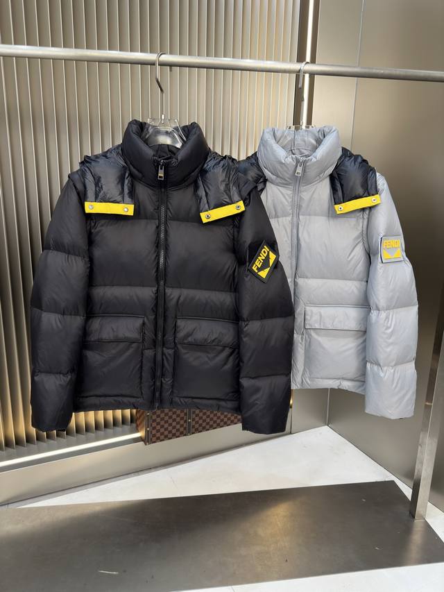 Best-selling, exclusive, 2025 autumn/winter new detachable down jacket. Original