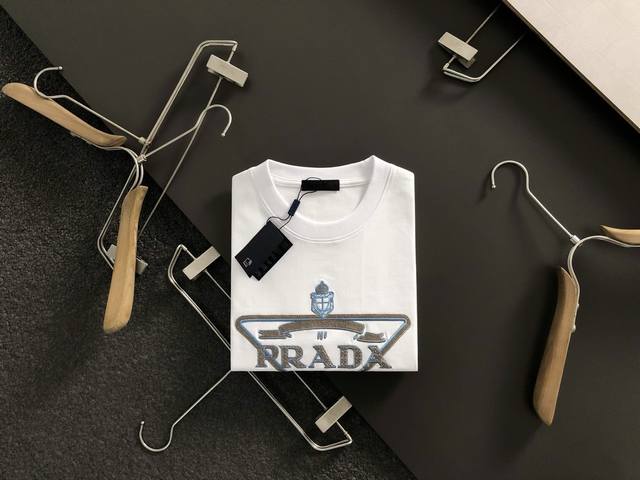 prad* Fitted version S-Xl 25 spring and summer top applique woven embroidery tre