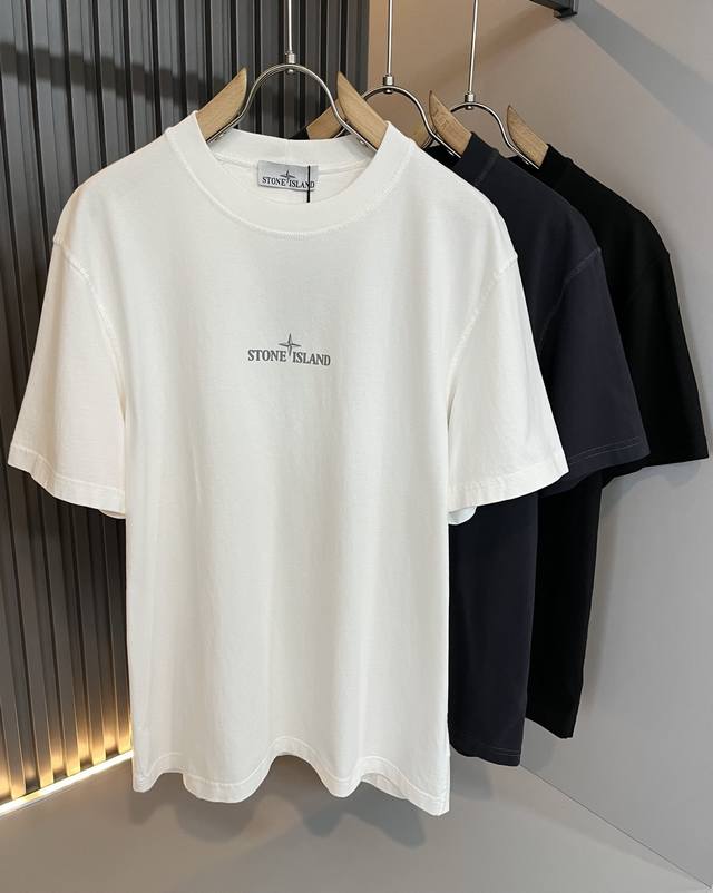 Stoneisland 2025 Spring and Summer new style short-sleeved T-shirts for men and