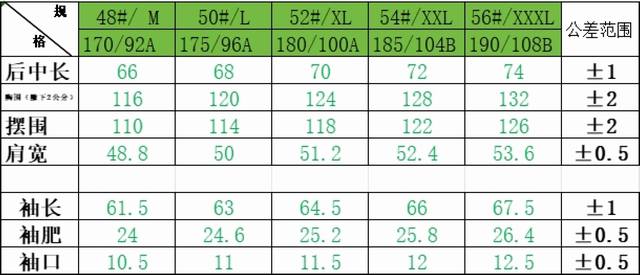 Lv Donkey's new down jacket size chart 723Fjl