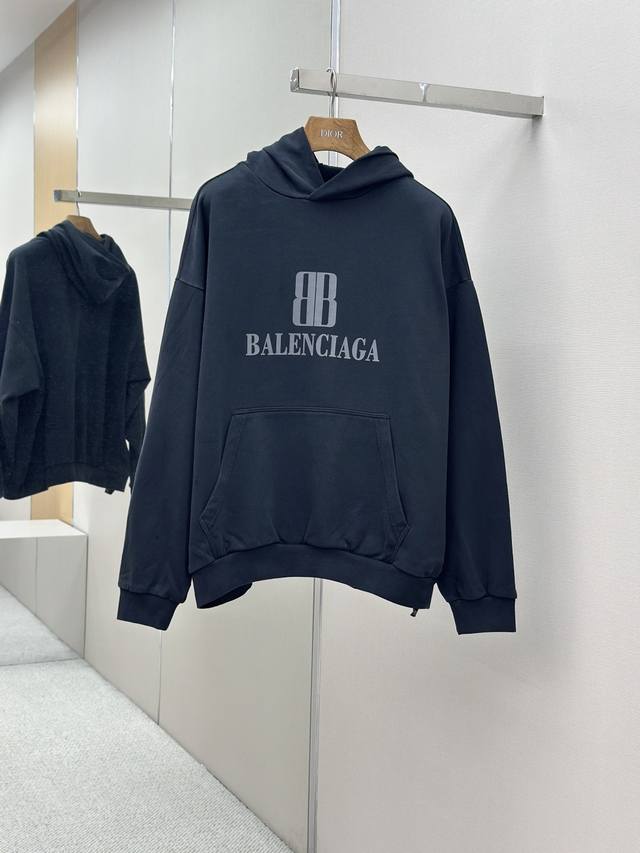Mainly promote Balenciaga Nano Bb printed sweatshirtCustomized pure cotton soft