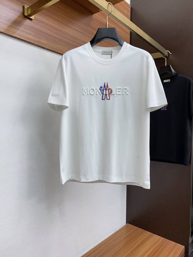 Monkou 25Ss early spring new versatile short-sleeved T-shirt, custom-made with 6