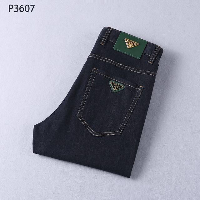 Style number: p4660 Spring and summer business jeans Size: 29-42