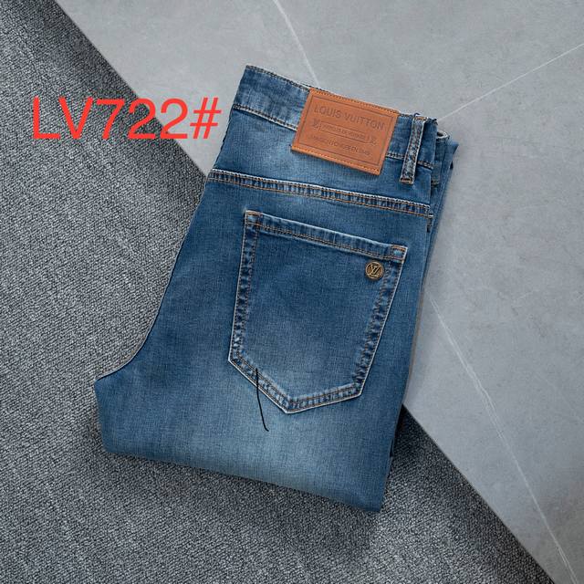 Lv722# Spring and summer, heavy wash jeans! 29-42