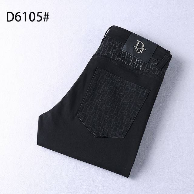 Style number: D6105 Spring and summer small straight jeans Size: 29-42