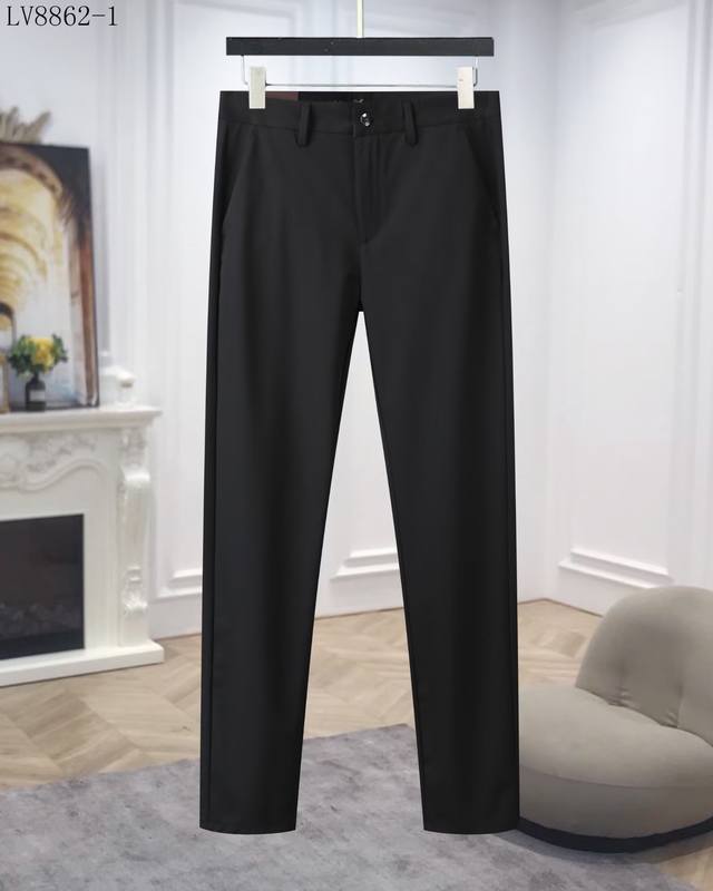 New Spring/Summer Casual Pants Style: Lv8862-1 Black Sizes: 29-42 Three-color n