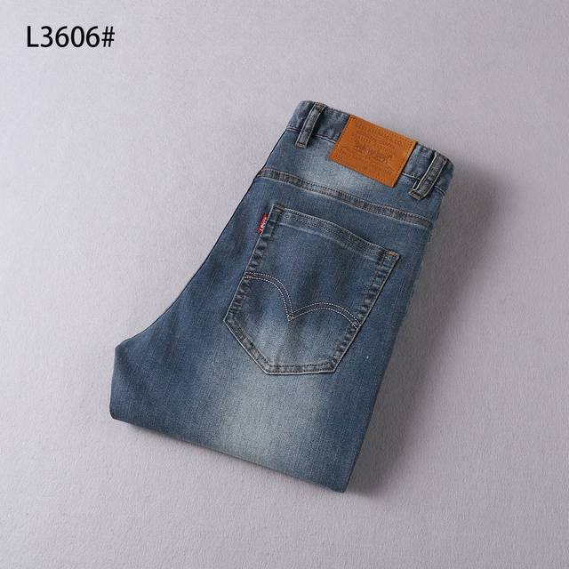 Style number: L3606 Spring and summer business jeans Size: 29-42