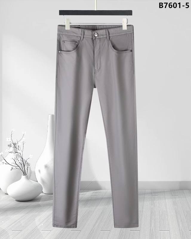 Spring/Summer Five-Pocket Casual Pants Style: B7601-5 Army Green Sizes: 29-42 N