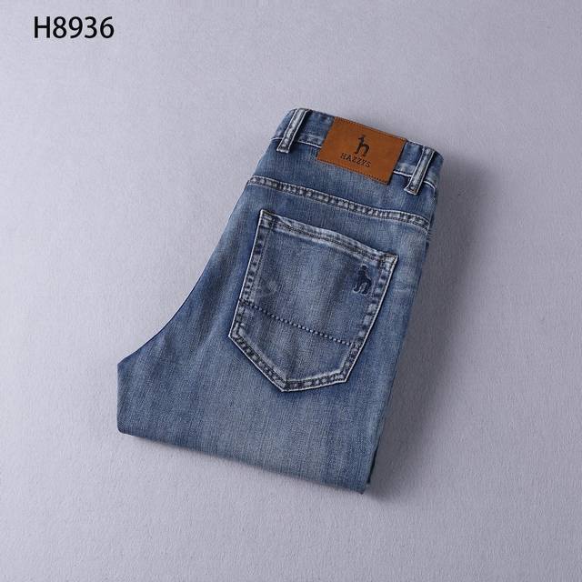 Style number: H8936 Spring and summer business jeans Size: 29-42