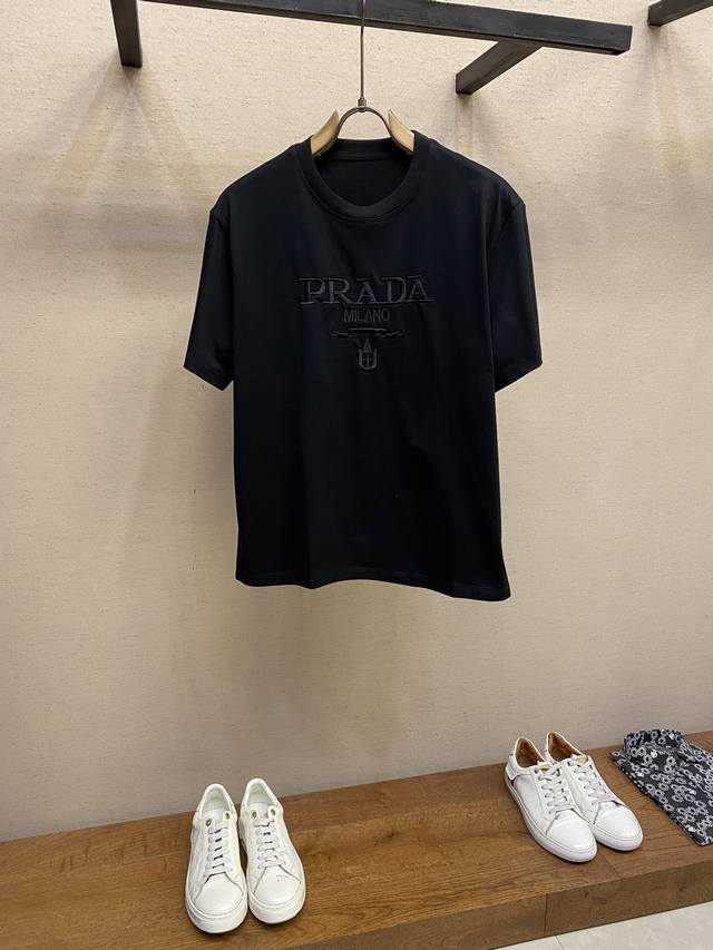 No returns, no exchanges. Special offer on Prada's new short-sleeved T-shirt. Pe
