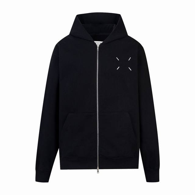 Maison Margiela classic popular style four-corner embroidered double-headed zipp