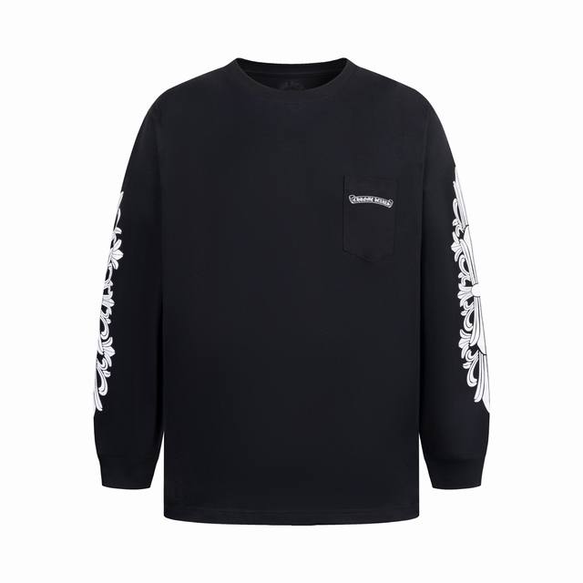 Exclusively available: Ch Chrome Hearts Graffiti Limited Edition Long-Sleeve Bl