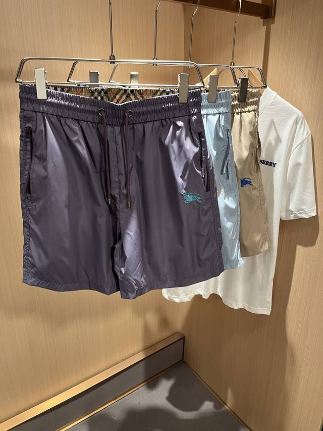 Burber*Y's new 2025 Spring/Summer casual shorts for both men and women! Availabl