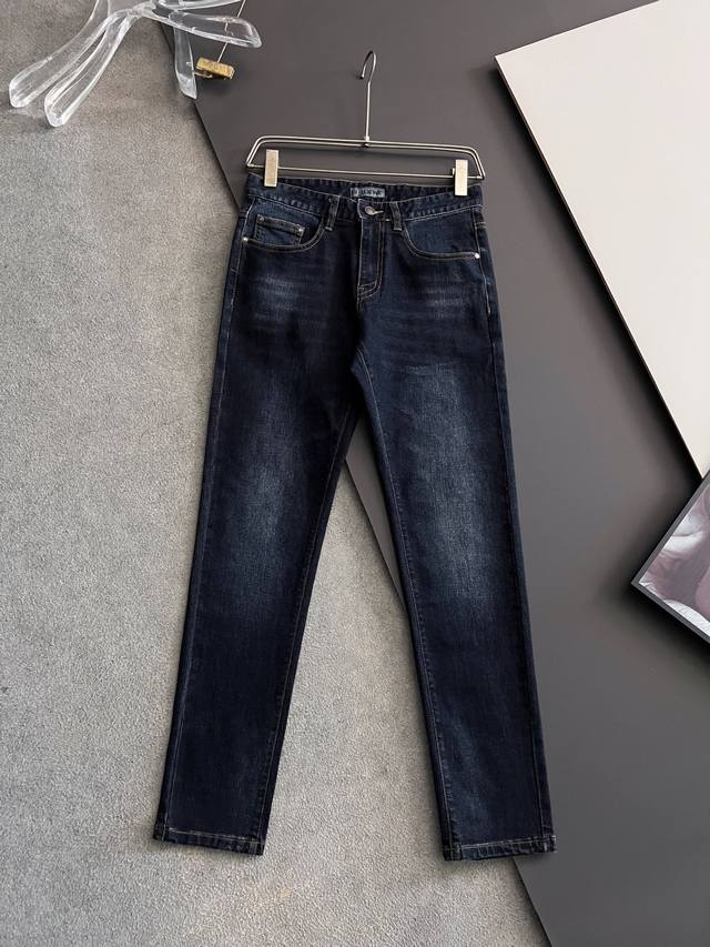 Loe*, heavy washed casual jeans, imported original washed stretch fabric, comfor