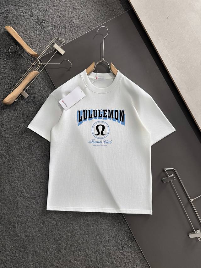 Lulu's latest Spring/Summer 2025Ss round-neck, fashionable short-sleeved T-shirt