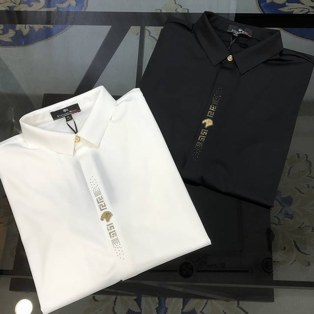 Stephen's new early spring men's casual long-sleeved shirt is available on the o