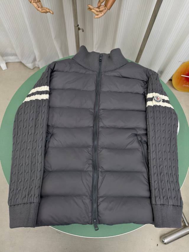 Hot sale recommendation: Moncler 25Ss, the latest knitted and spliced short down