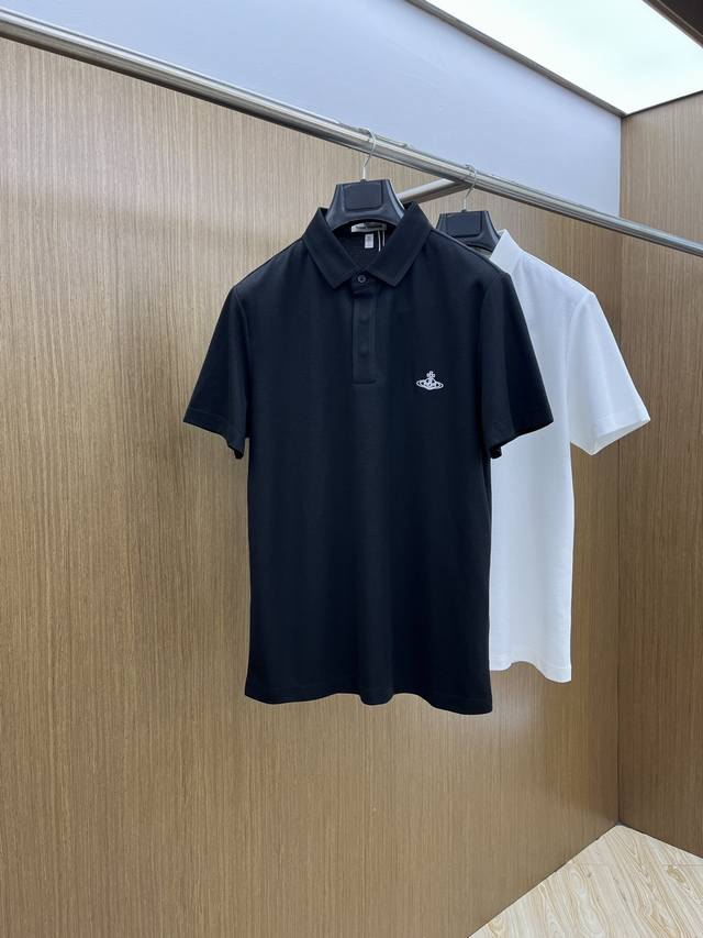 New Vw 2550 Spring/Summer men's short-sleeved polo shirt, featuring the brand's