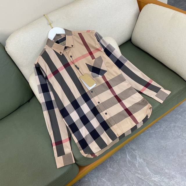 S. M. L. Xl, Xxl. This long-sleeved, stretch-cotton blend shirt from B. Men's fe