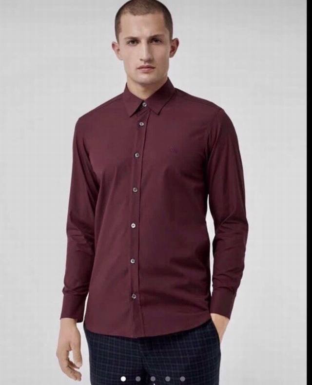 Men's long-sleeved classic solid shirt, exclusive source, quality guaranteed! H