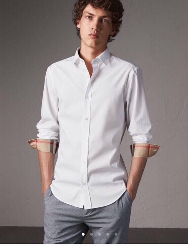 Men's long-sleeved classic solid shirt, exclusive source, quality guaranteed! H