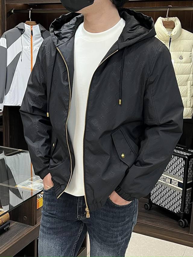 Featured: Lv 2025Ss Early Fall New Release Donkey Brand Hooded Jacket, a hot-se