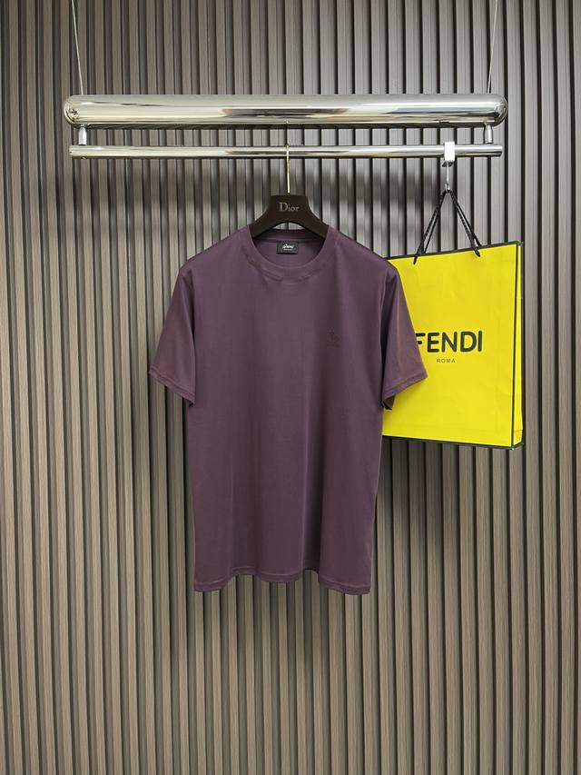 Brioni's Tencel cotton T-shirt is a classic, high-end, and luxurious T-shirt. I