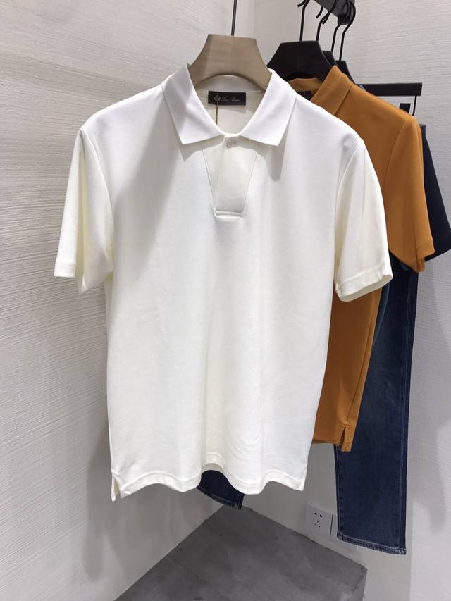 New Lp men's high-end business casual polo shirt, available through trading cha