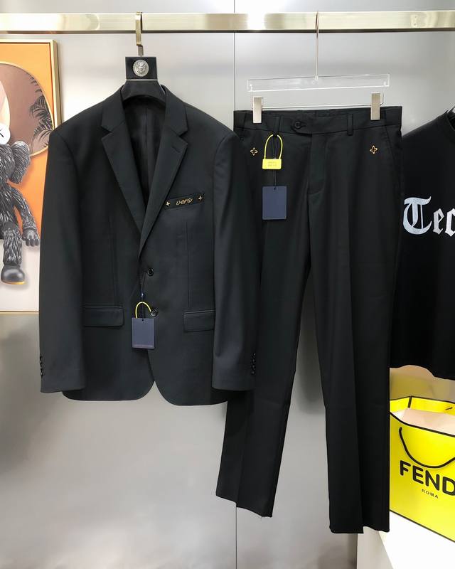 Complete set of tops and trousers Lv Louis Vuitton 2025 early spring new origin