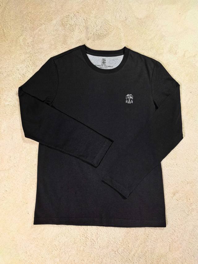 New arrival, BC long-sleeve, Fall/Winter 2025, a basic men's round-neck long-sl