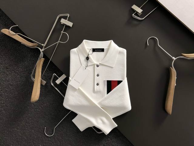 Gucc* Fitted version M-Xxxl 2025 autumn and winter new red and green jacquard le