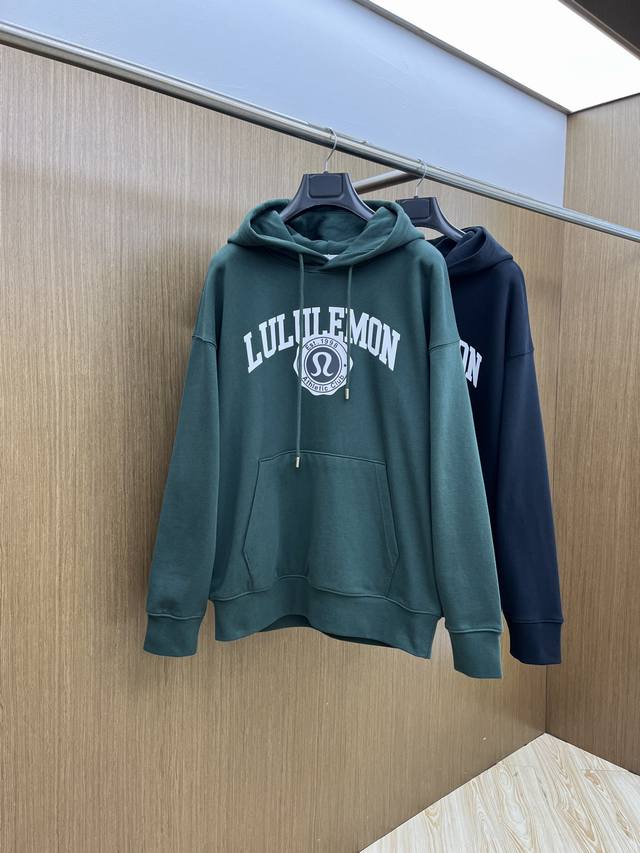 The popular hooded series Lulufw early autumn new wide-cut hooded sweatshirt, u