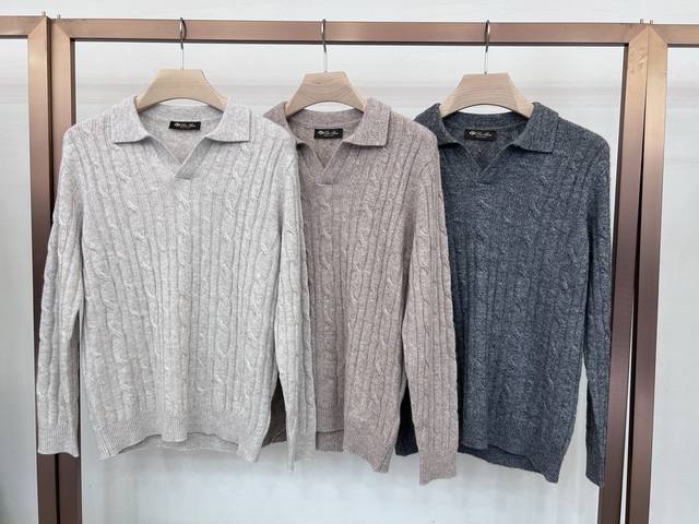 Style No.: 51093 Color: Off-white, Khaki, Gray Size: M-3Xl New men's V-neck swe