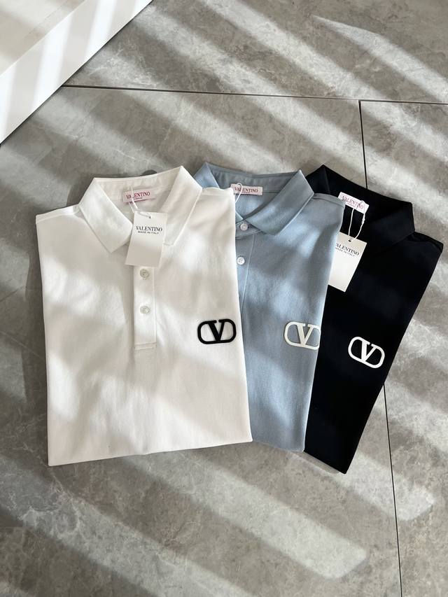 Valenti*O~Over-the-counter style, new spring/summer short-sleeved casual polo sh