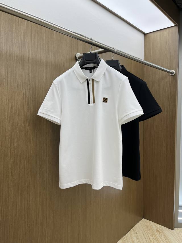 New Zz 2540 Spring/Summer men's short-sleeved polo shirt, featuring the brand's