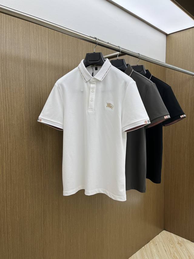 New Bbr 2540 Spring/Summer men's short-sleeved polo shirt, featuring the brand'