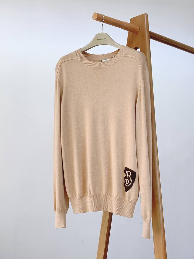 Burberry's new sweater, a casual pullover from the Burberry 2025 Fall/Winter col