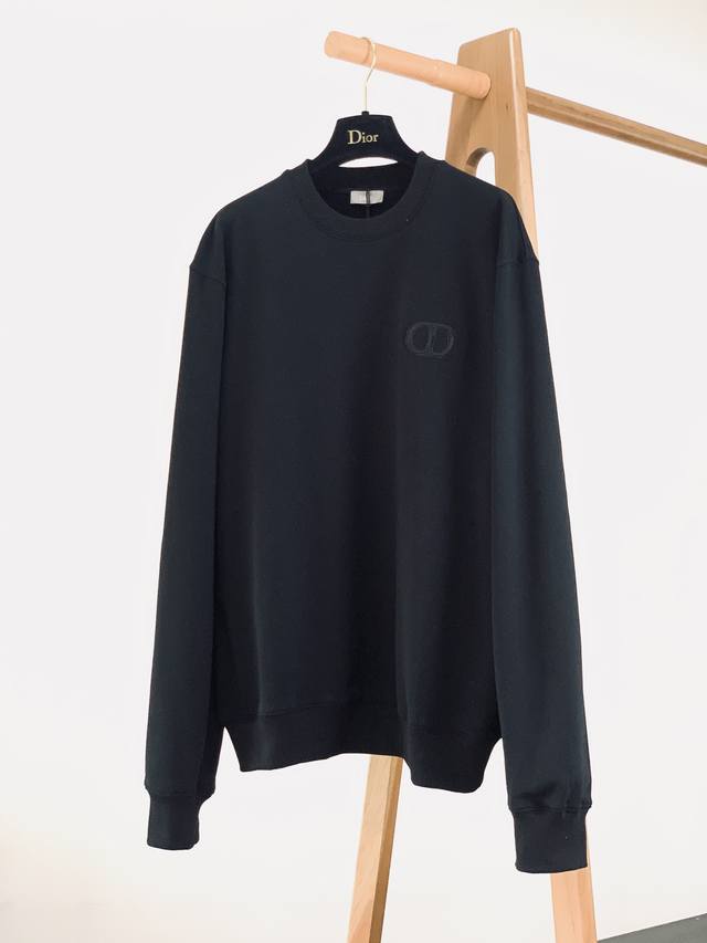 Dior Homme's Dior Homme Cd Embroidered Pullover Sweatshirtis meticulously crafte
