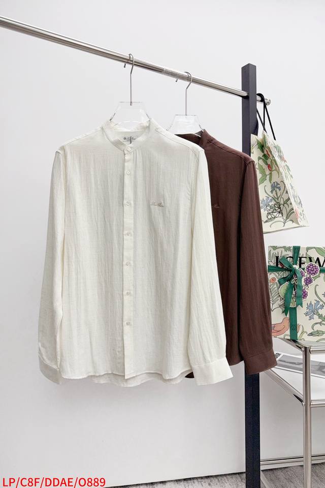 O889 Lp2530 Linen long-sleeved hot selling style 100% pure linen simple versatil