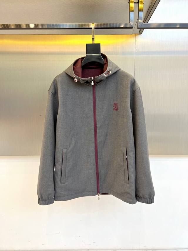 Bc 2025 Fall/Winter Men's Reversible Jacket. This season's two flagship jackets