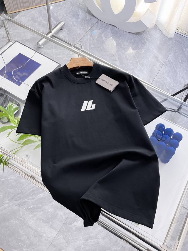 Balenciaga 2025 new original men's casual short-sleeved T-shirt! High-end custo