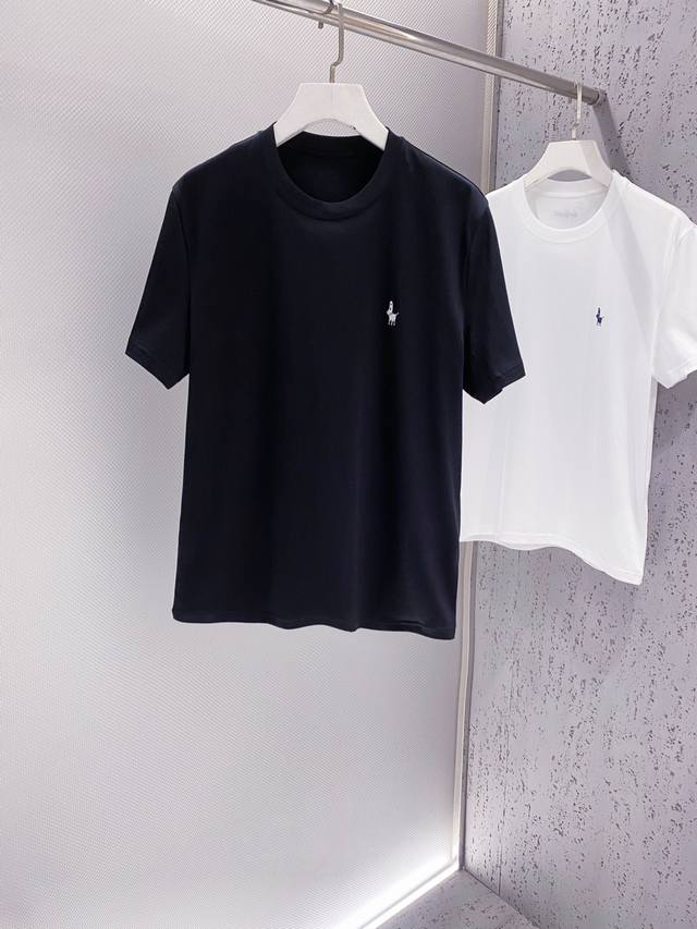 belfast~Men's Puppy Embroidered Short-Sleeved T-Shirt 25Ss Spring/Summer New Arr